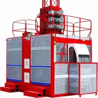 Double-cage construction passenger hoist manufacturer