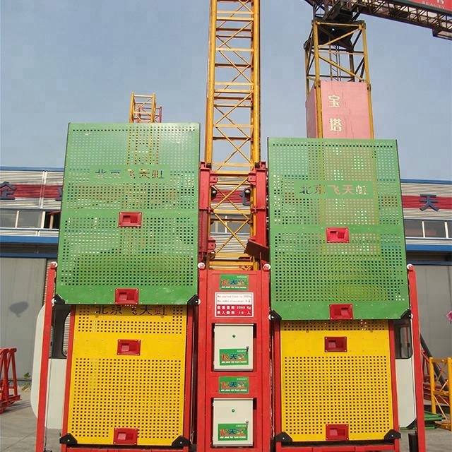 Updated Building hoist for passenger and material Jiuhong Made