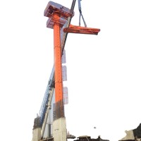 Cost price good performance stationary hydraulic concrete placing boom