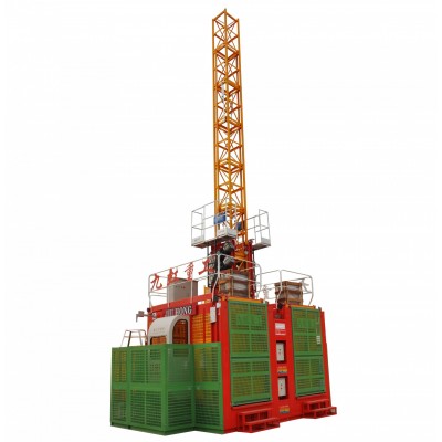 2 ton load passenger and material construction lifter